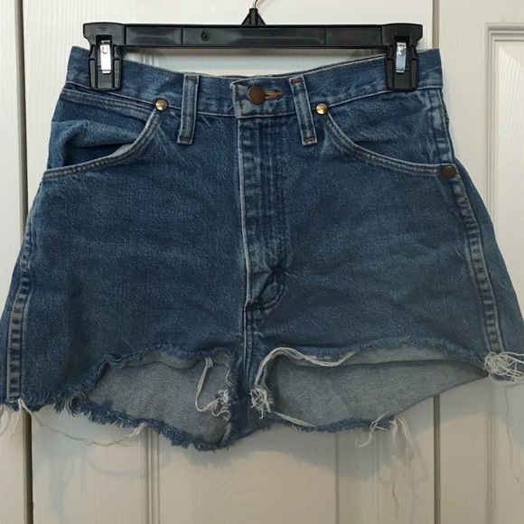 Wrangler Pants - Vintage Wrangler High Waisted Shorts