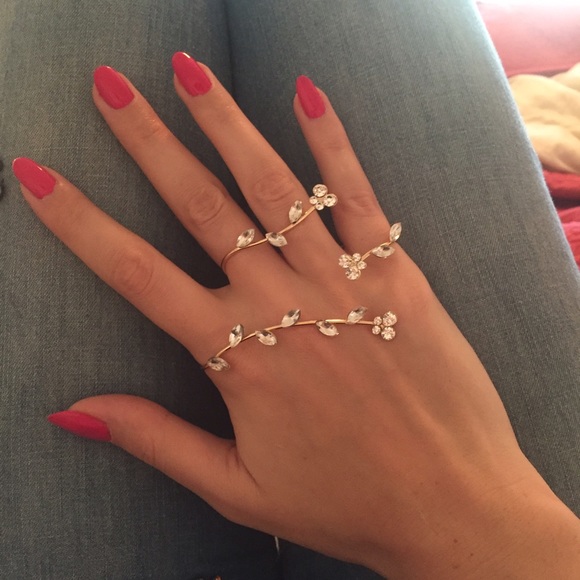 5 ⭐️ rated, Palm cuff golden palm bracelet - Picture 4 of 4