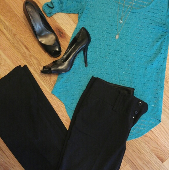 Maurices Polished black trouser pant - Picture 1 of 4