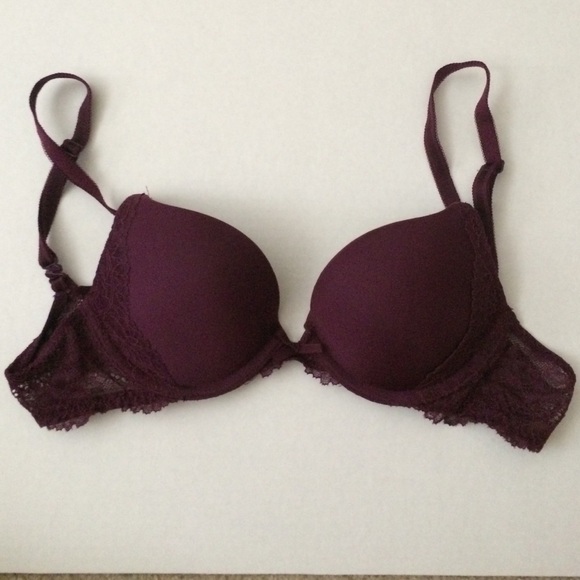 Maroon Lace Dream Angles Push-Up