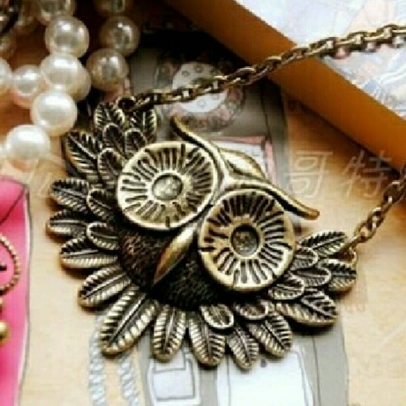 Owl Statement Necklace