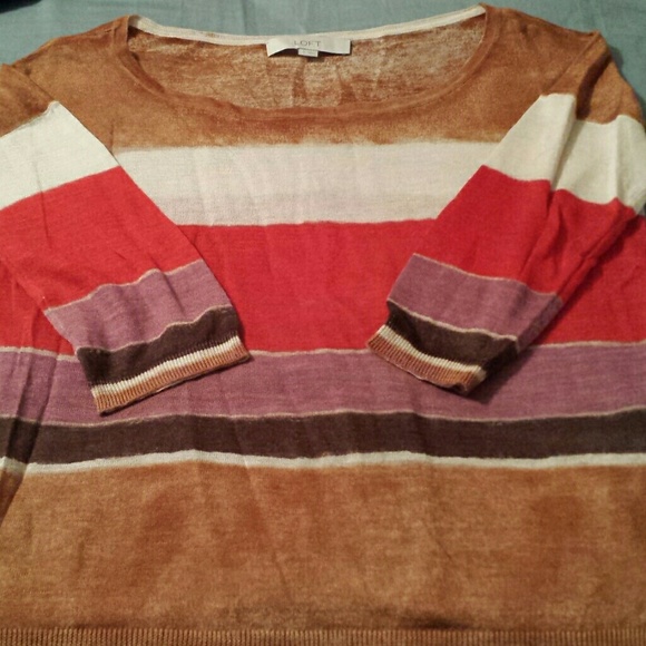 Striped Ann Taylor Shirt