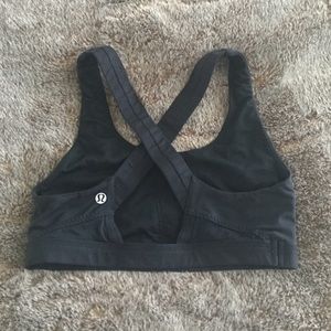 Lululemon Run Stuff Your Bra Black Size Small 6