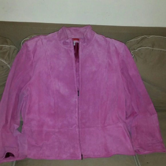 Ann Klein  Jackets & Blazers - Ann Klein suede jacket