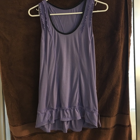 Lululemon purple tank. Size 6