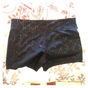 Spandex workout shorts!