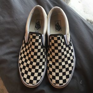 Mens Checkered vans!