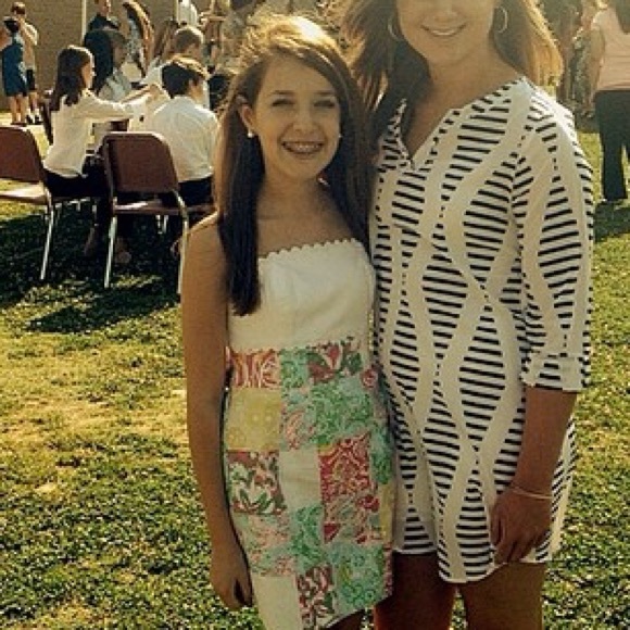 Lilly Pulitzer Patchwork Dress 00 Easter Dress - image 4