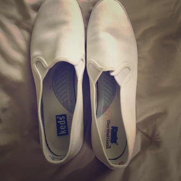 Simple all white shoes