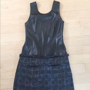 LOVE this dress!  Theysken's Theory leather dress