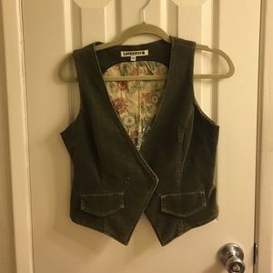 Olive Green Vest