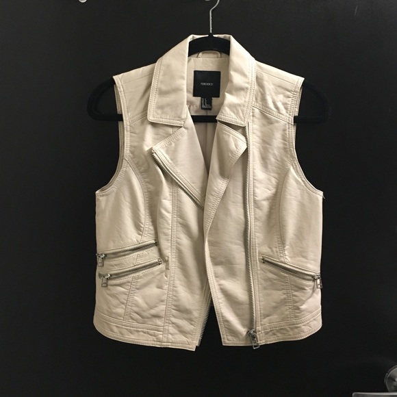 Leather vest