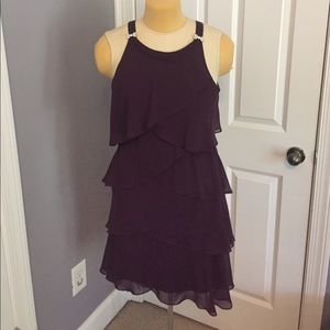 Ruffled Cocktail Dress