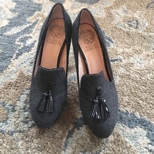 Vince Camuto heels with tassels