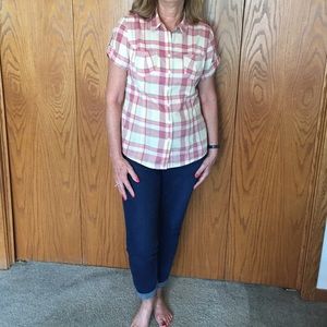 Tommy Hilfiger Plaid Blouse