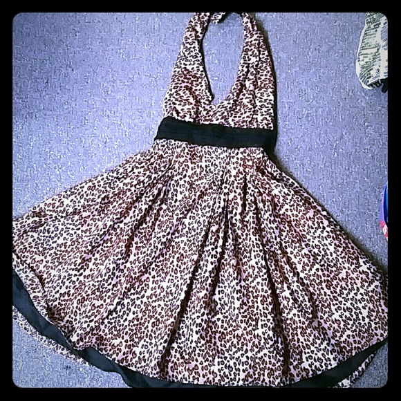 Cheetah Marlin Monroe dress