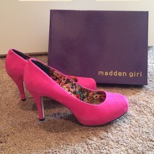 New Madden Girl Pink Pumps