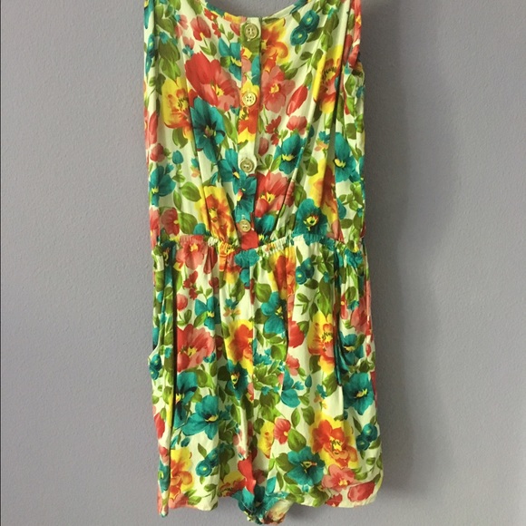 Floral romper