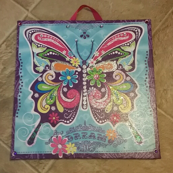 Dream butterfly wall hanging