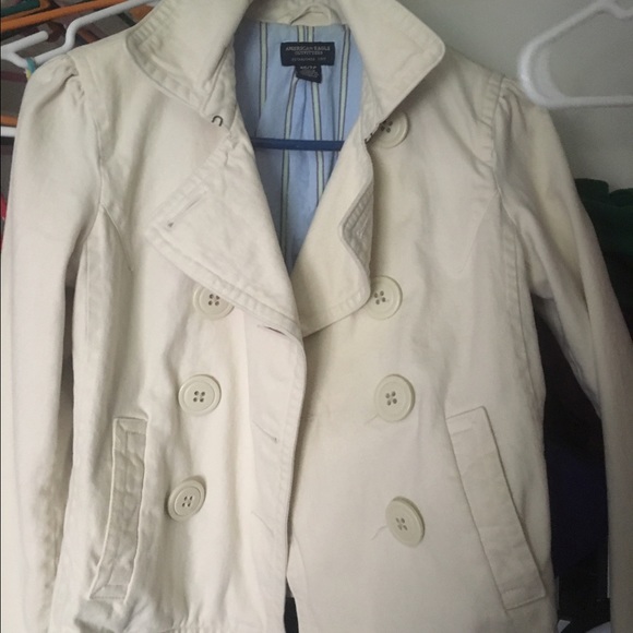 Cream jacket haven't worn it in forever.