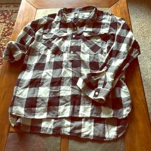 Flannel top @jessmegferg