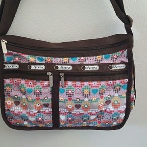 Sportsac cute handbag hearts nordic