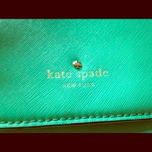 Emerald green Kate Spade