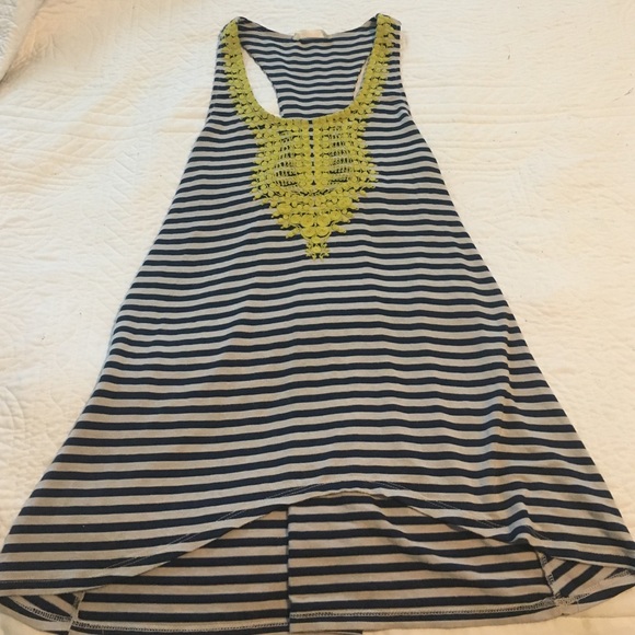 Super cute embroidered tank!