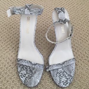 Colin Stuart Snakeprint heels