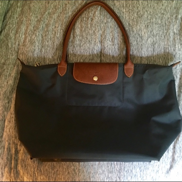 Graphite Longchamp Le Pliage