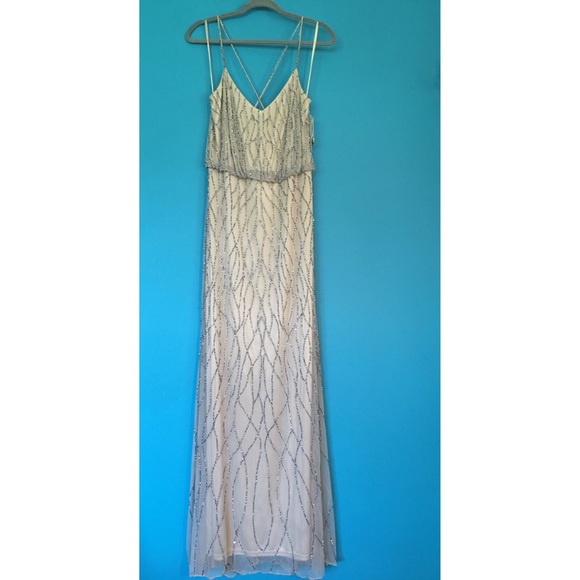 Adrianna Papell Nude Dress
