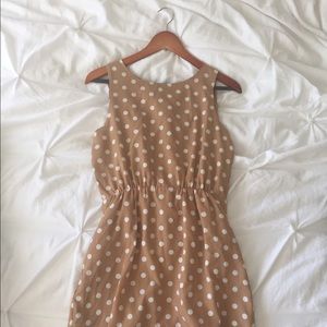 J Crew polka dot dress