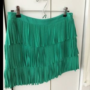 Zara fringe skirt size medium. Worn twice.