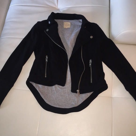 Designer sweater jacket