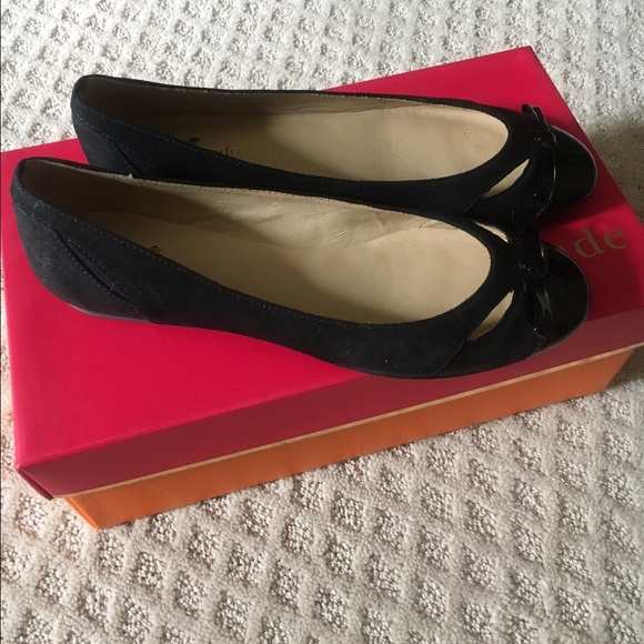 Kate Spade Holland ballet flat in black!!