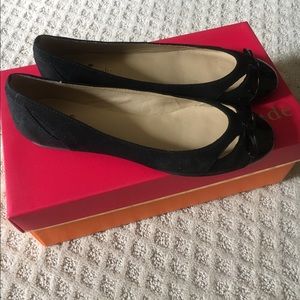 Kate Spade Holland ballet flat in black!!