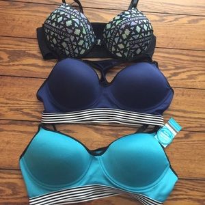 Three Sports Bras