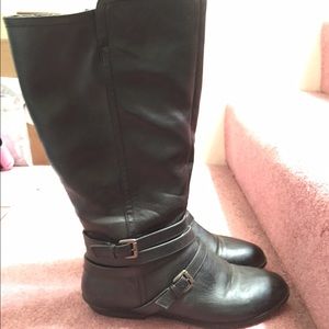 Wide calf Madden Girl Leather Boots