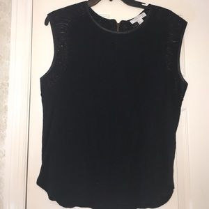 Sleeveless Top, Forever 21, Black, Size L