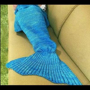 Mermaid Tail Soft Blanket