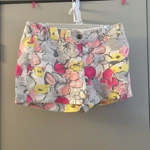 Flower print shorts