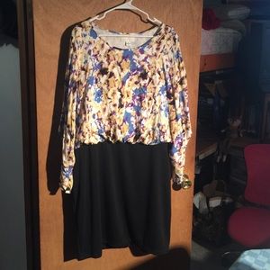 Flowing Bodycon Dress