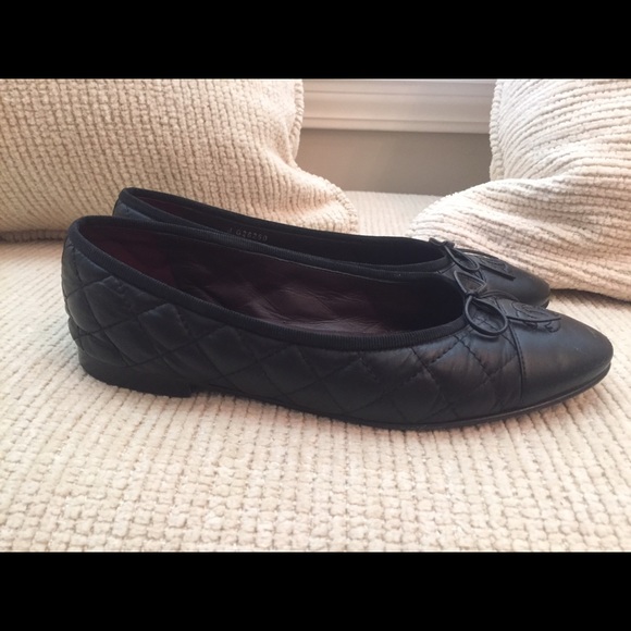 CHANEL ballerina flats 39.5 - Picture 3 of 4