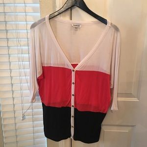 Bebe Button Up Blouse