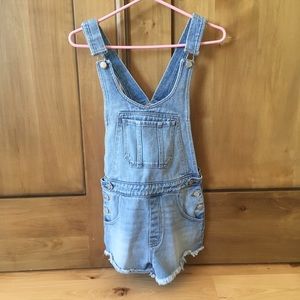 Overall Shorts