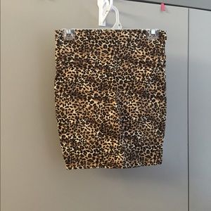 Mini cheetah skirt