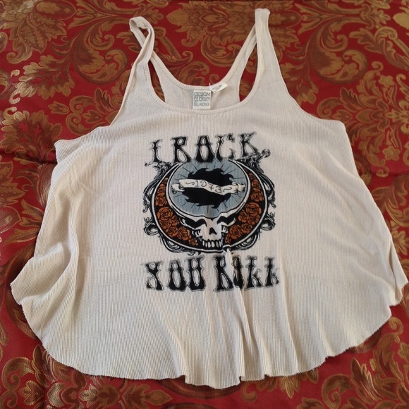Graphic tank top