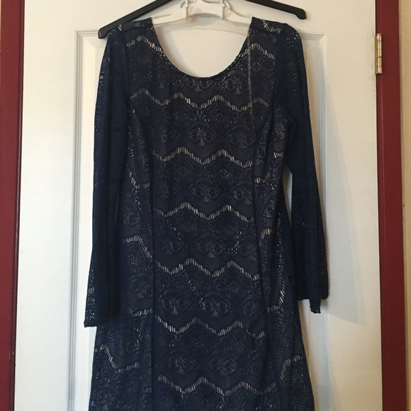 XXL long sleeve Blue mini xhilaration