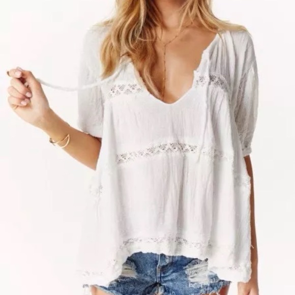 Jens Pirate Booty Le Bebe Tunic Top Blouse