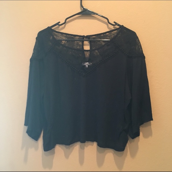 Lace Flowy Top